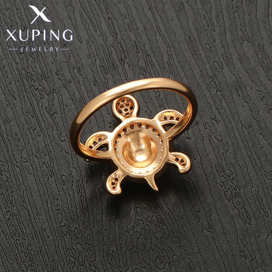 Xuping Jewelry Fashion Eleganter, neu eingetroffener Tierring mit goldfarbener Beschichtung als Partygeschenk X001215269 – Detail 14
