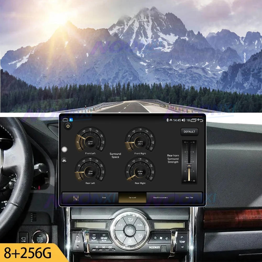 For Toyota Reiz Mark X 2010-2013 All In One Car Radio 2 K Screen 1920x1200 Intelligent Android 13 System GPS Carplay 13.1 inch