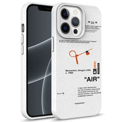 Degrade Silicone Soft Case For Iphone 15 14 13 12 11 Pro Max Mini 7 8 Plus X Xs Xr Max Shoe Laces Phone Cover Anti Drop Funda