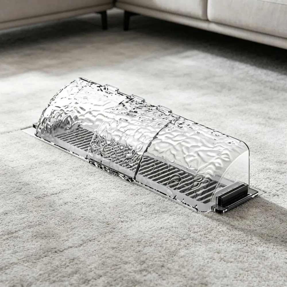 Plastic Magnetic Air Conditioner Vent Deflector Anti-Direct Blowing Retractable Air Conditioner Deflector Direction Control