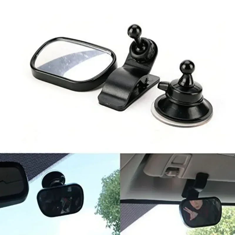 Espejo retrovisor auxiliar de seguridad para bebé, Monitor de seguridad para asiento trasero automático para niños, cuidado infantil, espejo ciego