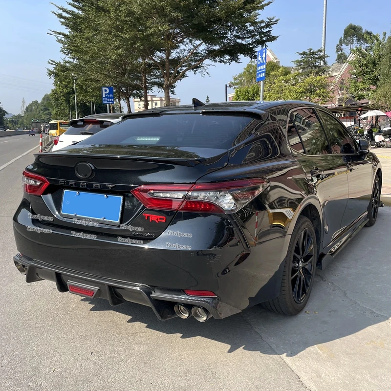 For Toyota Camry Spoiler 2018 2019 2020 2021 2022 ABS Glossy Black Color Rear Window Roof Spoiler Car Accessories