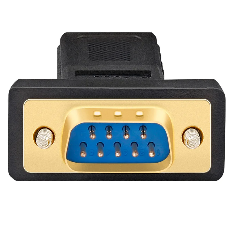 DTECH DT-5001A(GT) 금도금 인터페이스 타입 A USB2.0 to RS232 DB9 시리얼 포트 9핀 어댑터