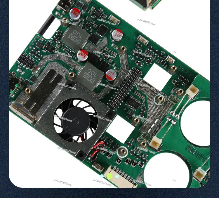 مصدر طاقة متنقل ذو سعة كبيرة PD3.1 متعدد القنوات شحن سريع JNS S35 متعدد القنوات تيار مستمر قابل للتعديل طقم خالي من اللحام #4