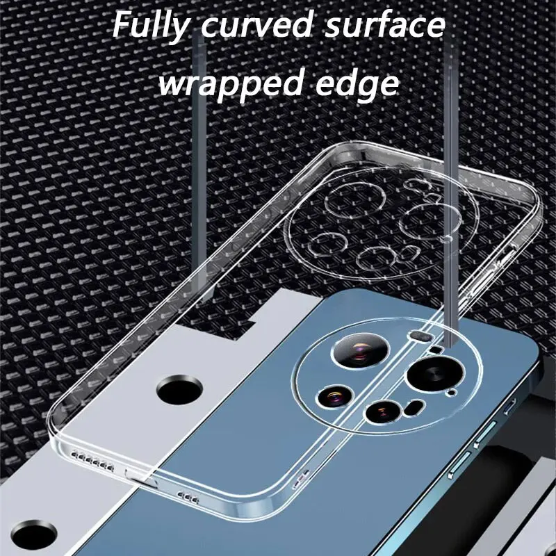 

Ультратонкий прозрачный чехол для Xiaomi 17, Xiaomi 17 Pro Max, Ultra 17T 5G, ударопрочный, мягкий, прозрачный, из ТПУ, легкая задняя крышка-накладка