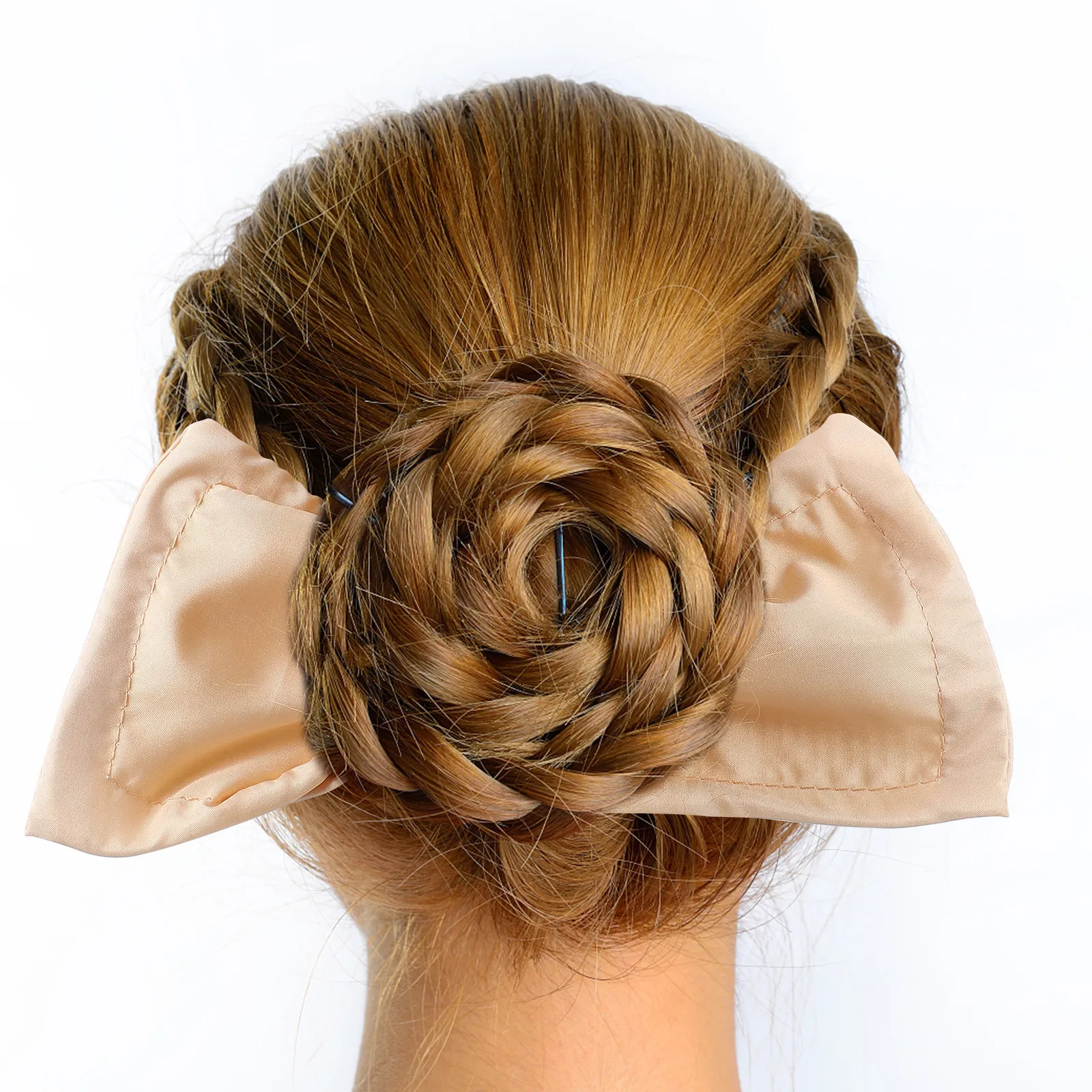 2Pcs Twisting Headband Bowknot Design Rotating Hairband for Hair Wrapping Haircut Holding Styling Decor Elastic Comfort