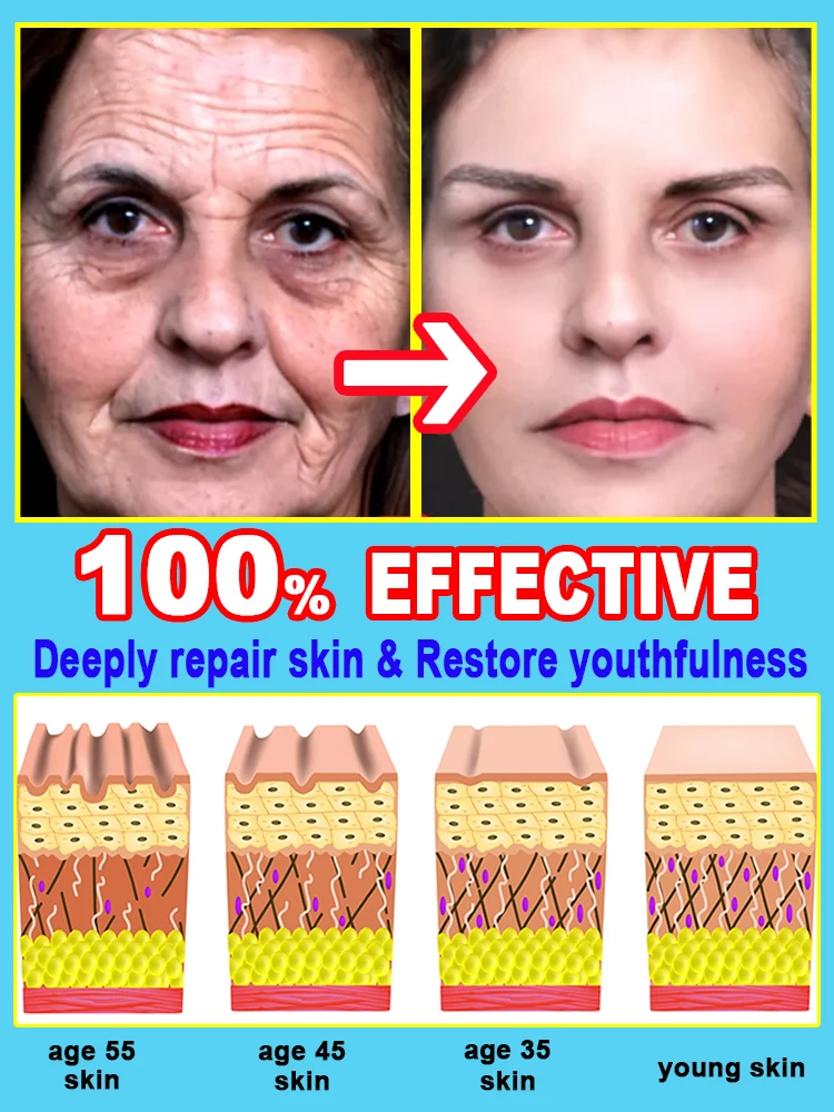 Anti-wrinkle Instant Remover Face Serum Lifting Firming Fade Fine Lines Anti-aging Essence Whitening Brighten Nourish Skin Care