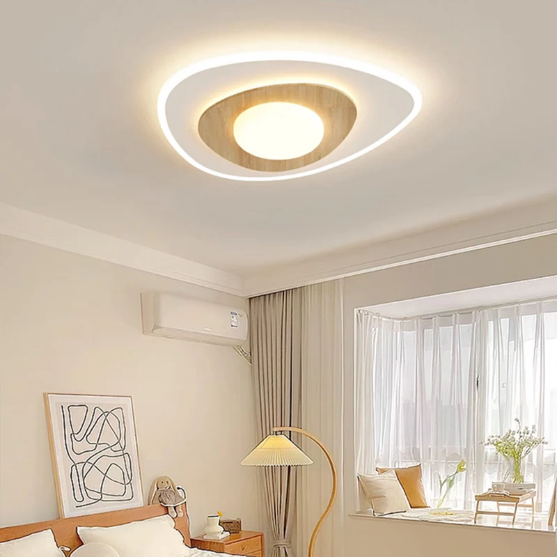 Lámpara de araña Led moderna, iluminación interior para sala de estar, dormitorio, estudio, accesorios blancos regulables, accesorios de iluminación para decoración del hogar