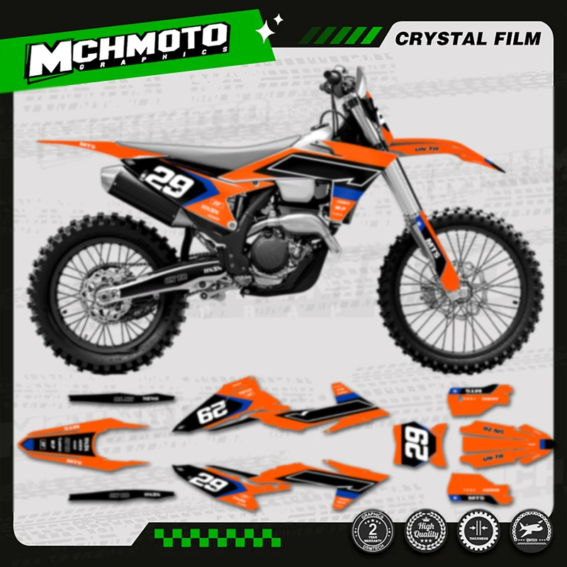 

MCHMFG для KTM EXC XCW 2024 2025 2026 SX SXF 2023 2024 2025 мотоциклетная графическая наклейка наборы наклеек