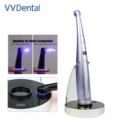 VVDental Light-cured Lamp Portable Wireless Cordless Photopolymerizer Dentistry Curing Light 3200mW/c㎡ Resin Cure UV Laser Lamp