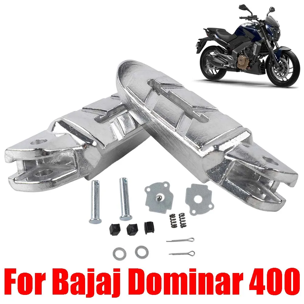For Bajaj Dominar 400 Dominar400 Motorcycle Accessories Rear Footrest Footpegs Foot Pegs Foot Rests Pedals Bike Moto Parts