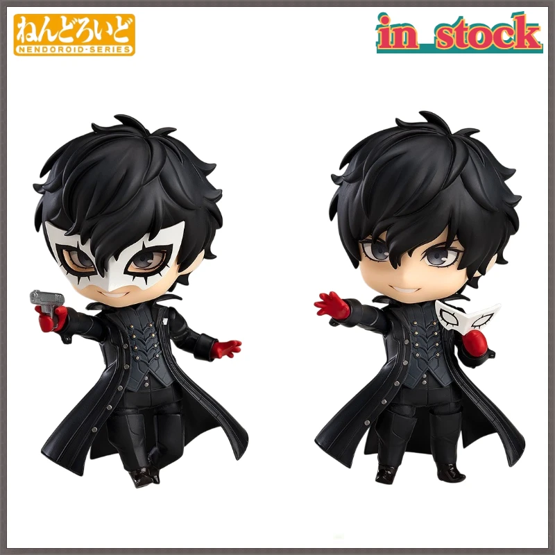 In Stock Original Genuine GSC Nendoroid 989 Persona 5 Joker Anime Joints Ornaments Toys Gifts Model Movable Figures Gifts