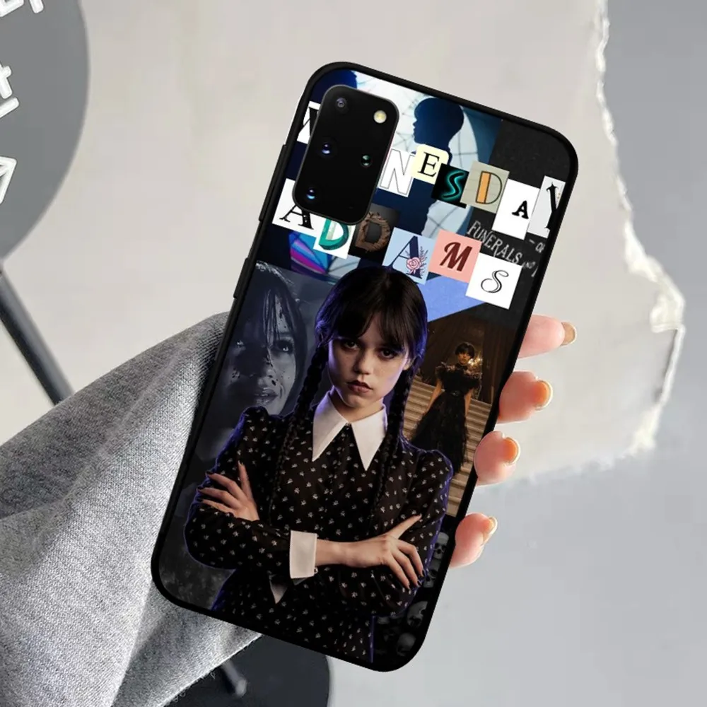 W-Wednesdays A-Addams Phone Case For Samsung S 9 10 20 21 22 23 30 23plus Lite Ultra FE S10lite Fundas