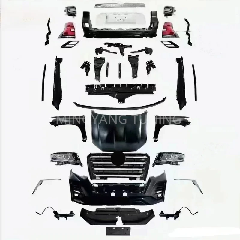 

Factory Price 2010-2017 To 2018 Car Bumper Front Grille Head Light Bodykit For Prado Fj150 Convert Xman Desi