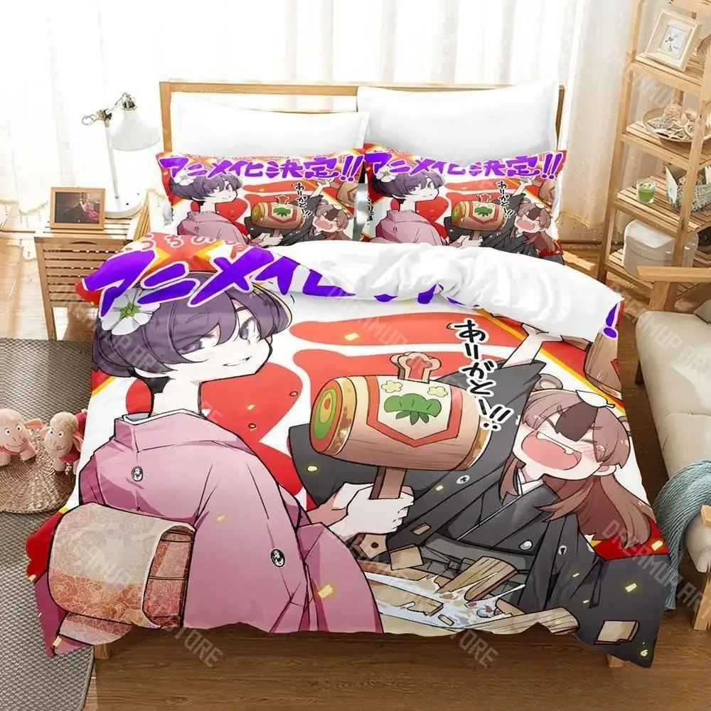 3D Print My Master Has No Tail Anime Bedding Set for Boys Girls Duvet Cover Pillowcase Twin Queen King Full Single Double Sizes