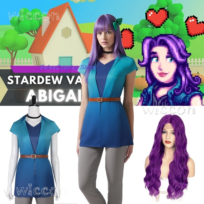 Acessórios de cosplay de Abigail do Stardew Valley: Guia Completo para uma Experiência de Roleplay Imersiva