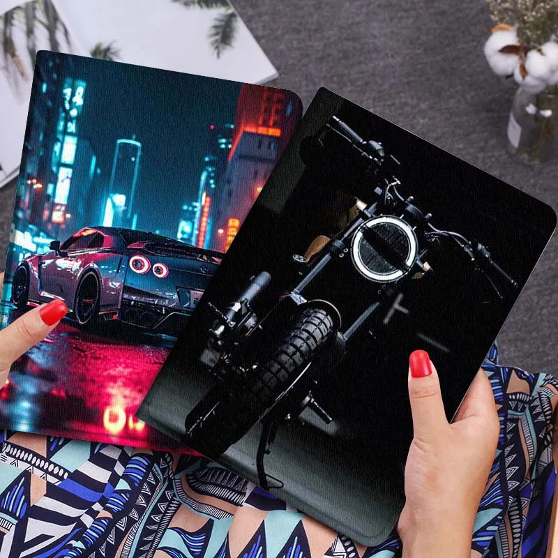 

Car Motorcycle Cool Fashion Gift For Xiaomi Redmi Mi Poco Pad 2 5 6s 7 7s Ultra Pro Max 14 12.4 12.1 inch Soft Tablet Case