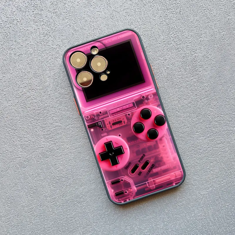 Technologie-Spielkonsole 2D-Druck Handyhülle für iPhone 17 14 15 16 Pro Max Plus 11 12 13 Mini Pro Max XR XS X Rückseite – Detail 4