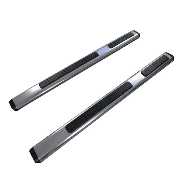 أبولو الألومنيوم الجانب خطوة بار سيارة تشغيل لوحات العالمي دواسة لاقط ل دودج رام طاقم الكابينة 1500 2017 اكسسوارات
