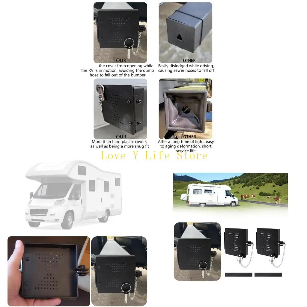 

L74C прочные карбомные стальные бамперы Carbom Bumpers Fit Fit Most 4 -дюймовый квадратный бамперы