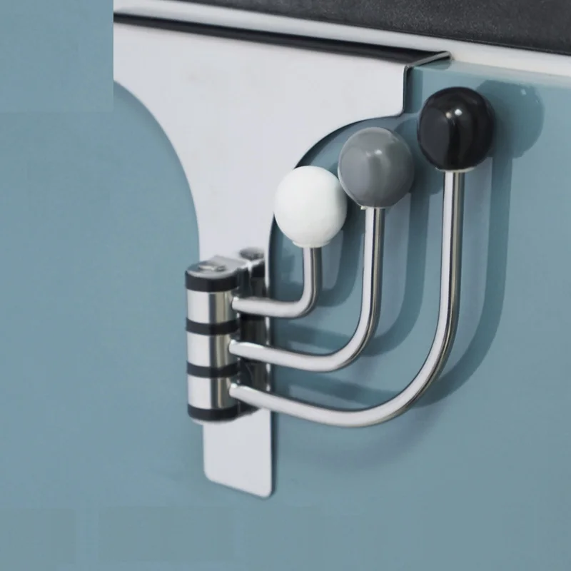 

Door Hanging Hook Punch Free Door Hanger Hats Bags Holder Tie Scarf Key Hook Iron Wall Hanger Clothes Coats Rack Towel Shelf