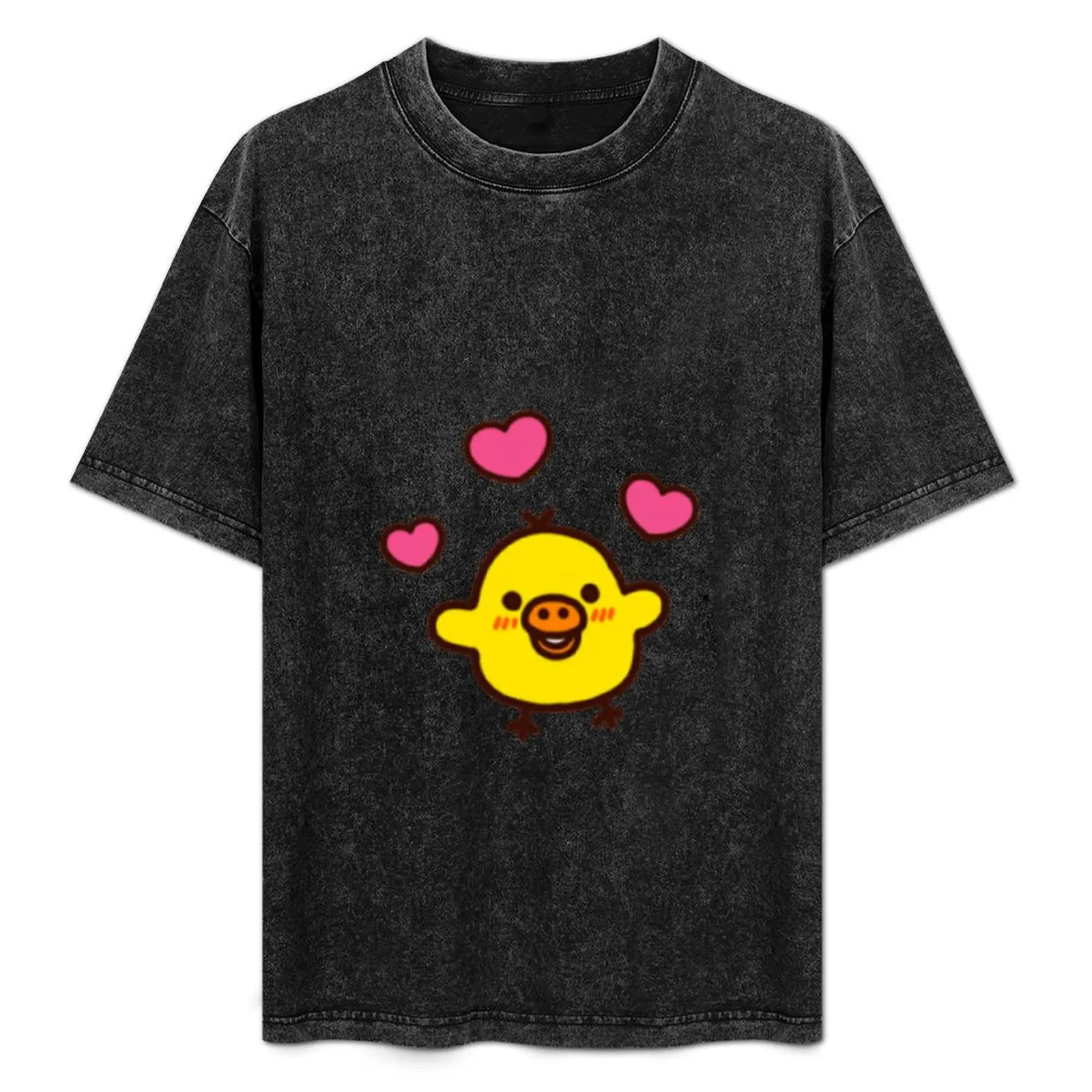 

Cute Kiiroitori T-Shirt Casual All Match Short Sleeve T-Shirt