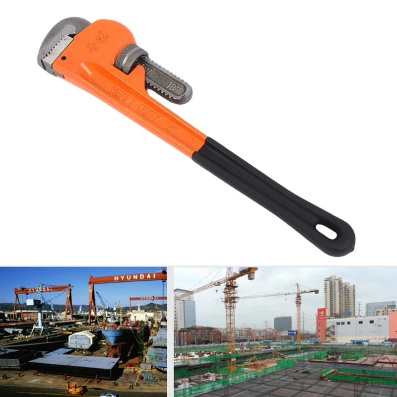 Heavy Duty Straight Pipe Wrench 8