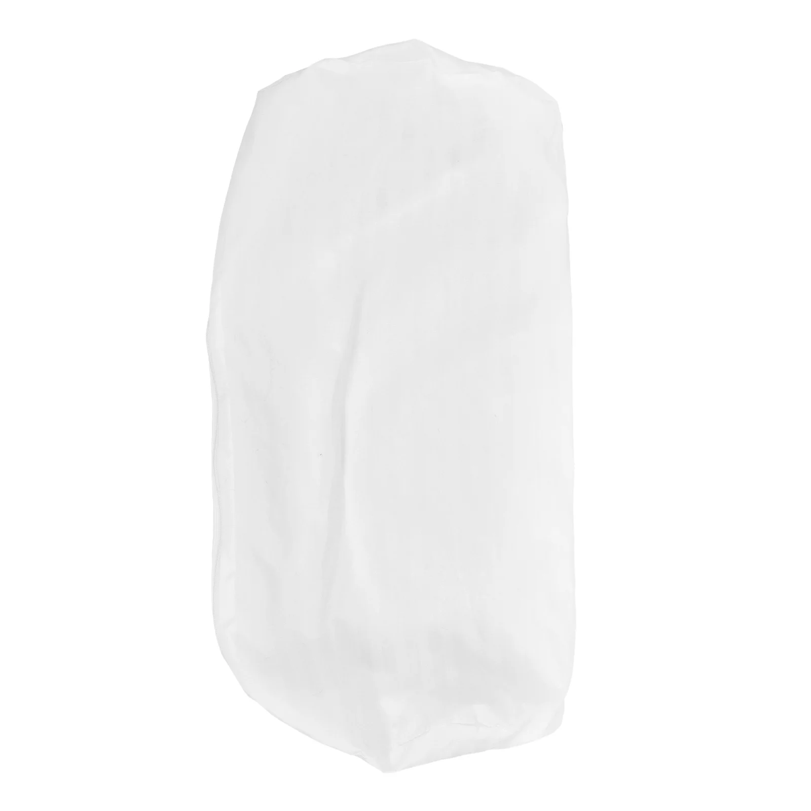 

Bolster Pillow Cover 26.7 Inch White Cylindrical Neck Roll Case Zipper Soft Comfortable Minimalist Stylish Home