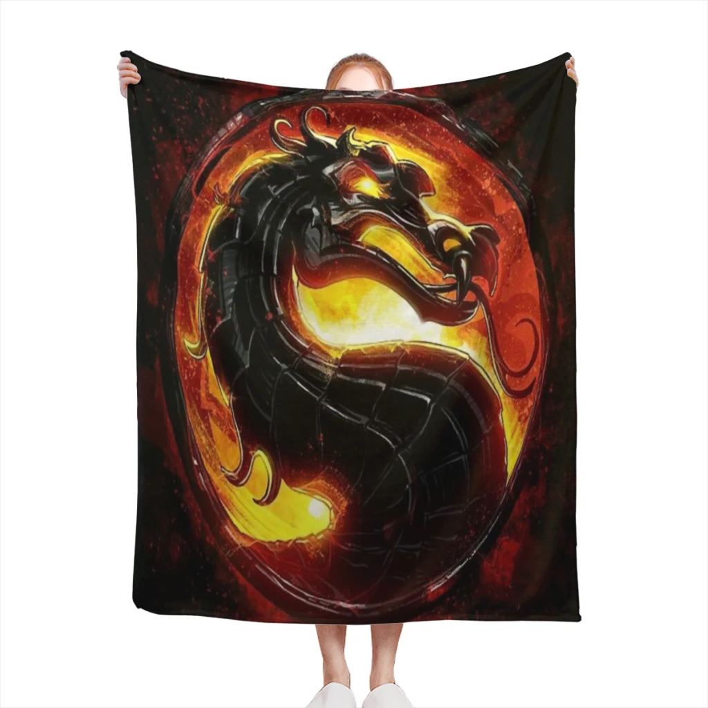 

Mortal Kombat Comfortable Blanket Fluffy Soft Bedroom Decor Sofa Blankets Comforter Home and Decoration