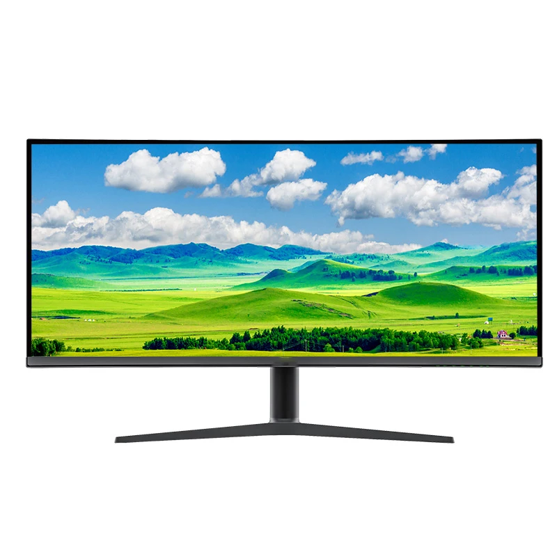 Wholesale 34 Inch Monitor PC 60Hz 3440*1440 Original Newpanel A+ Grade UltraWide Full HD IPS Computer Gaming Monitor