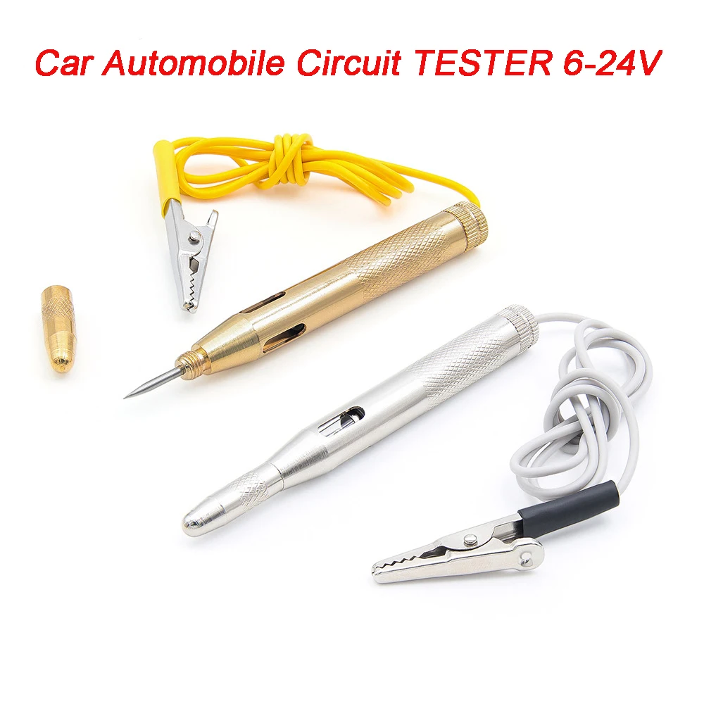 

Car Automobile Circuit Tester 6-24V Suitable For Auto Trailers Vans Motorcycles High Quality Diagnostic Tools