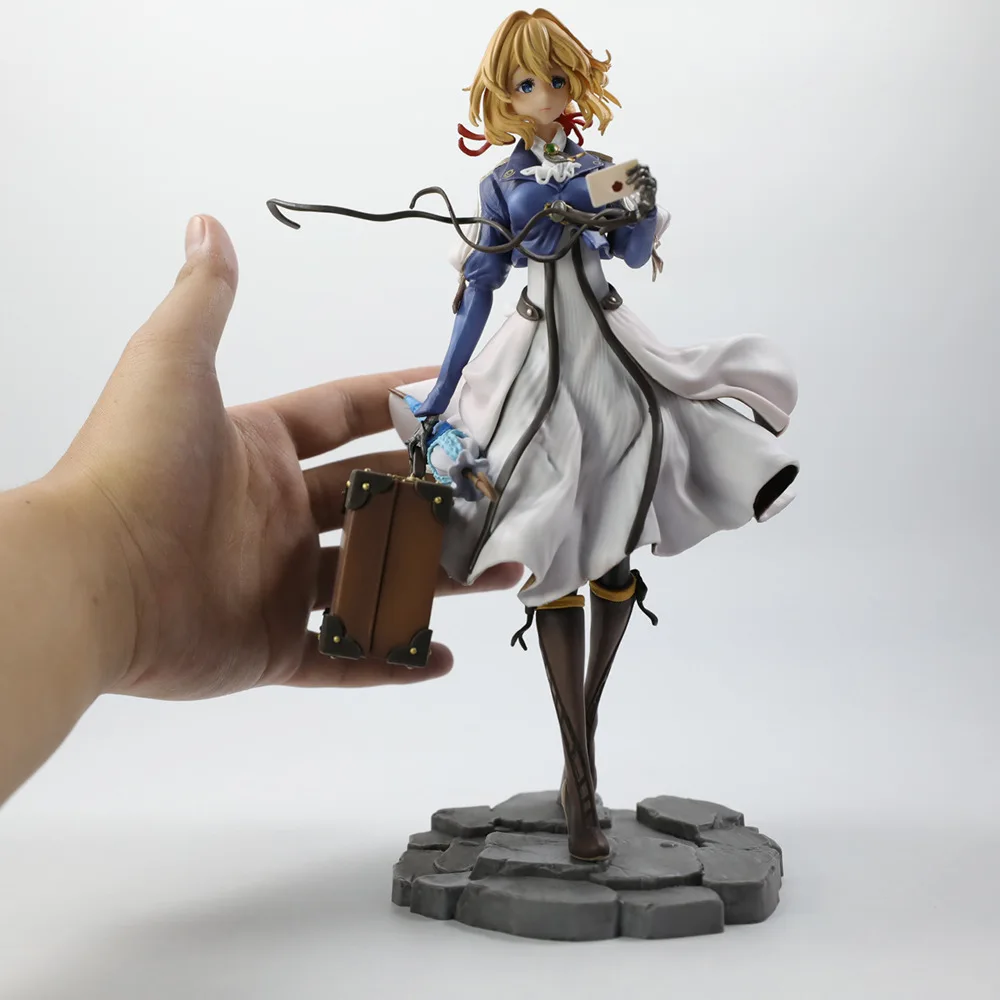 

28cm GK VIOLET EVERGARDEN Anime Girl Figure Violet Evergarden Action Figure Eternal Garden Weier Figurine Model Doll Toys Gifts