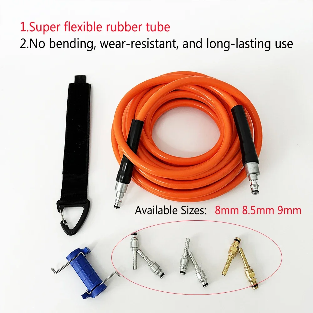 Car wash hose for Karcher KHigh Pressure Washer Hose Cleaning Extension Hose Pressure Cleaner 0.5-30M Super flexible rubber tube