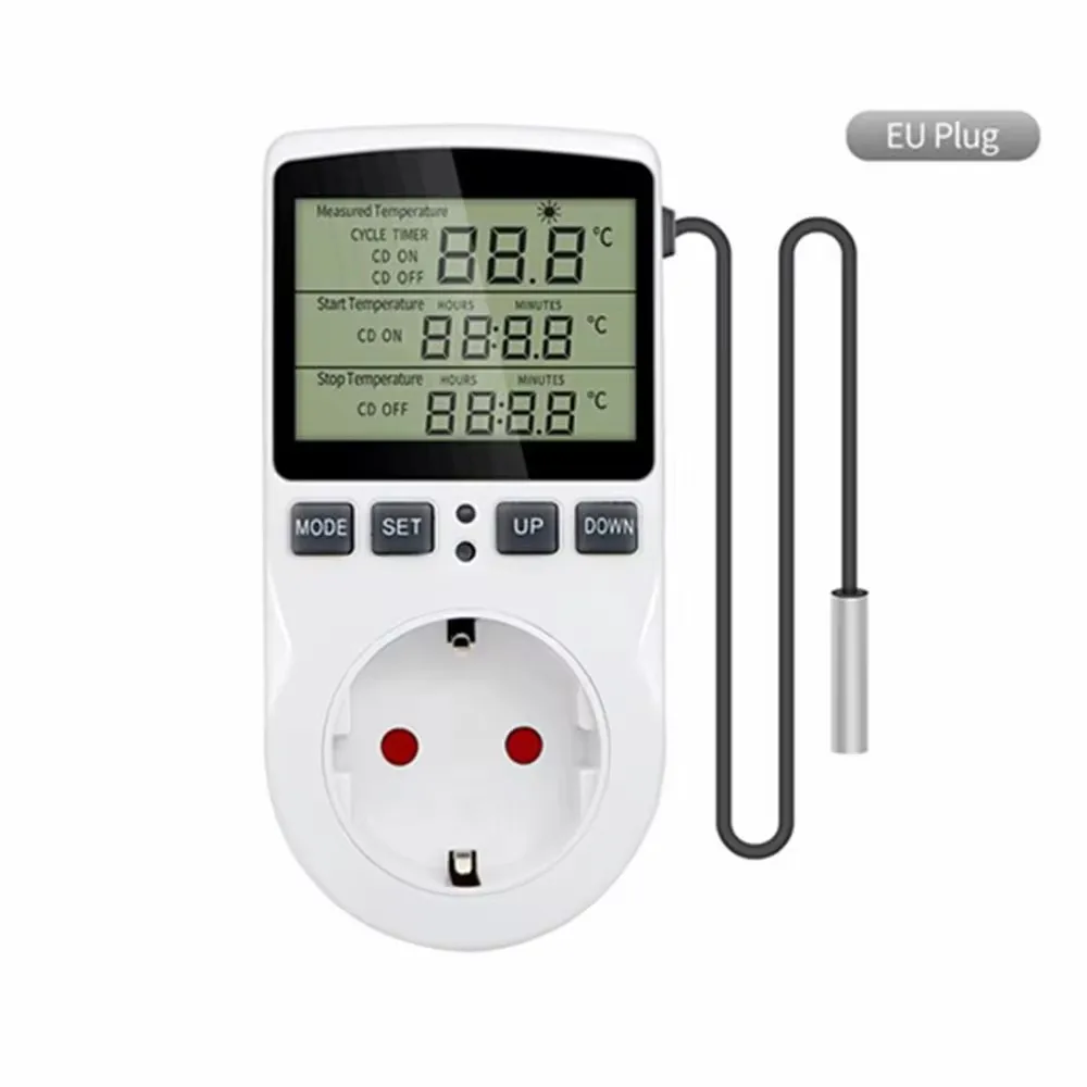 タイマーソケットサーモスタット KT3100 多機能温度コントローラー