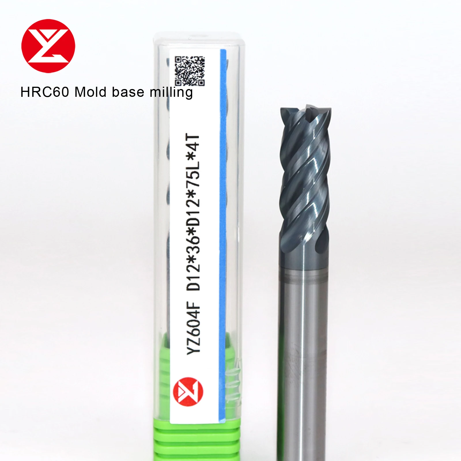 HRC60 4Flute special Side Solid Carbide Frame Milling Cutter for Flat Base Die Frame Tungsten Steel Mold embryo Frame End mill