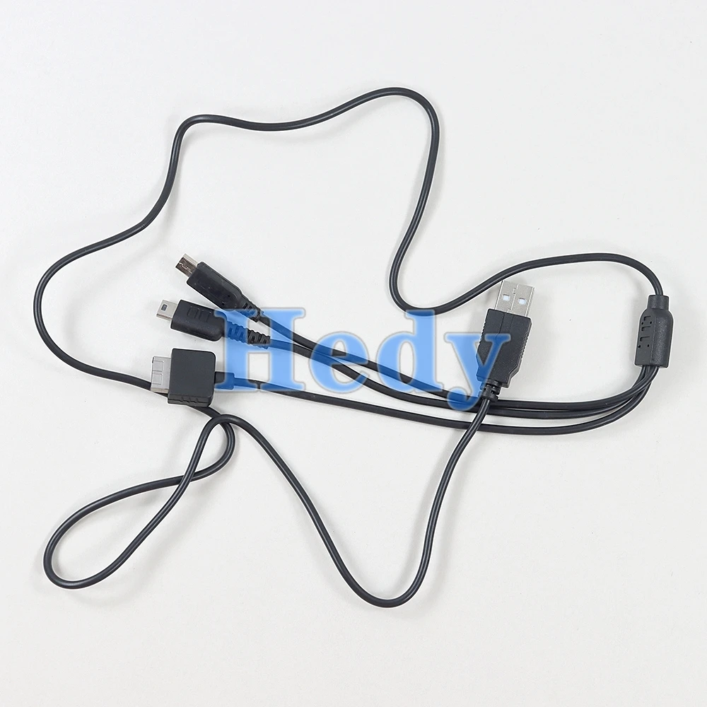 닌텐도 NDSL / NDS NDSI XL 3DS/psv1000에 대 한 충전 케이블 코드에 10PCS 3 1 USB 충전기