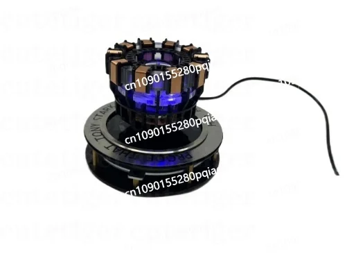 Newly Upgraded Creative Gift Desktop Ornaments Magnetic Levitation Reactor Creative Ornaments Assembled Model Figures