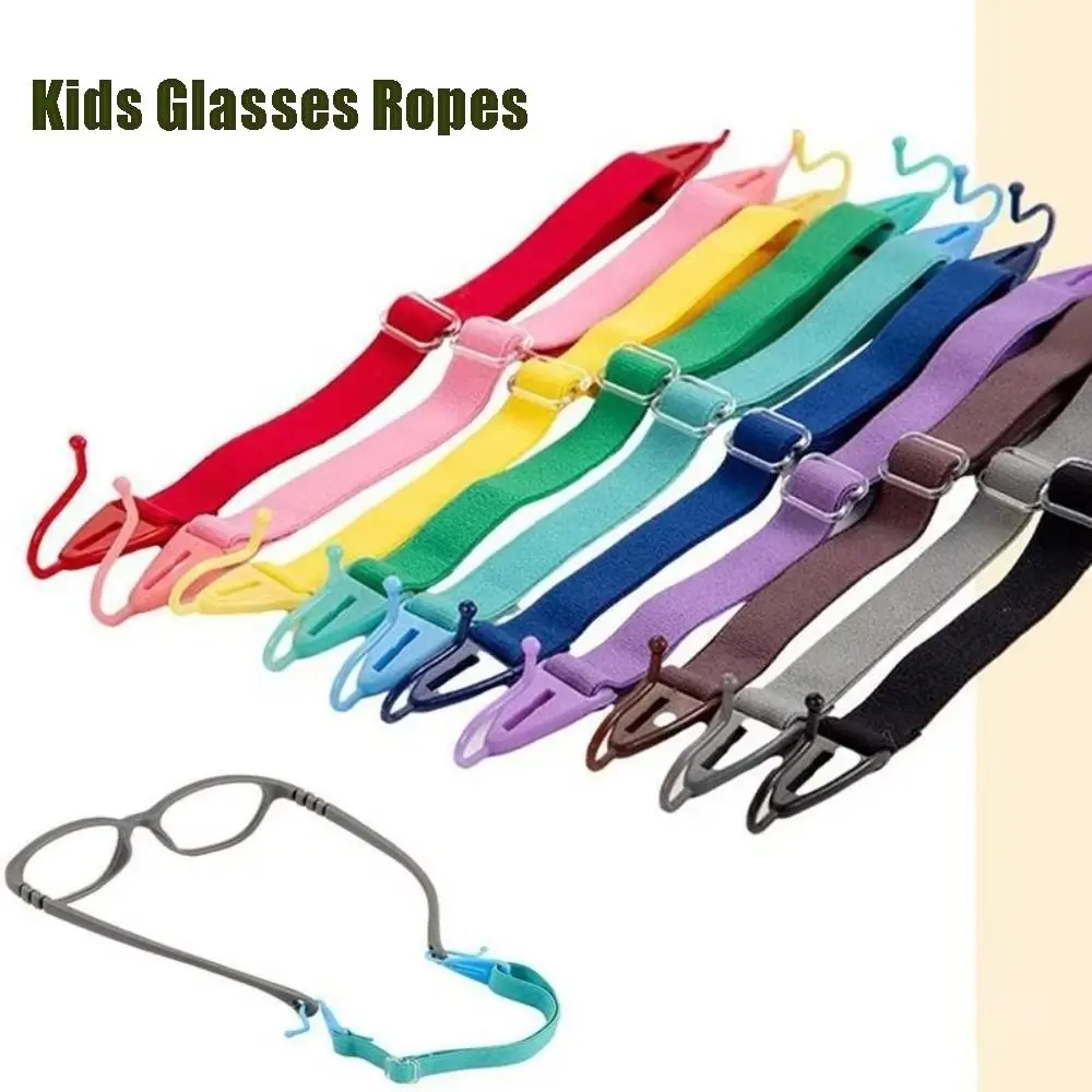 Adjustable Glasses Strap Elastic Cord Sporting Cord Eyeglasses Straps Anti-Slip Strap Retainer Eyeglass Lanyard