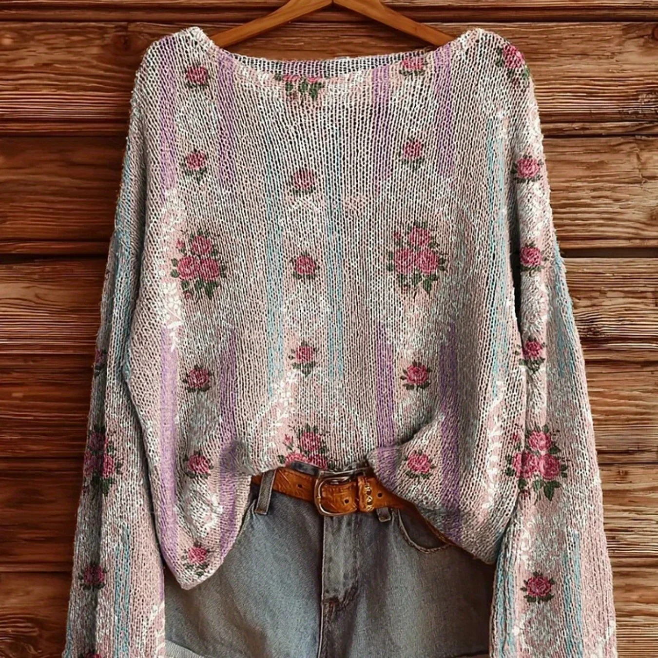 

Autumn Winter Knitted sweaters for women Vintage Pullover Fashion Casual Chic Female Sweaters Streetwear Trendy Clothes