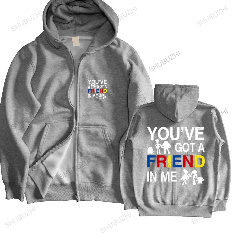 homme cotton hoodies zipper You ve Got A Friend In Me Toy And Story men shubuzhi brand winter hoody brand men autumn hoodie