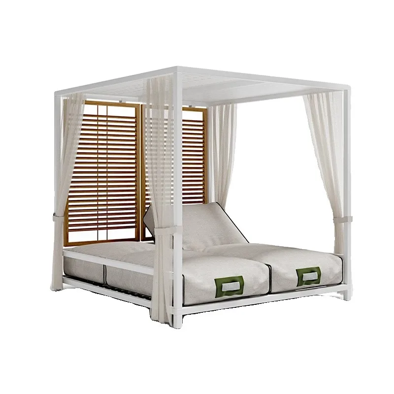 Outdoor Bed Outdoor Terrace Bed Commercial Engineering Hotel Resort Villa Garden Outdoor Beach Bed