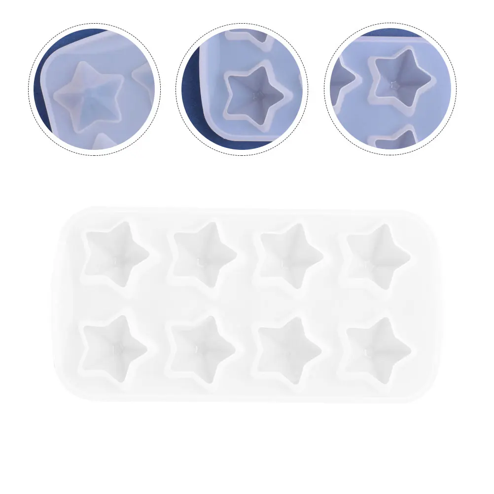 

Premium Silicone Star Mold For Diy Crafts Epoxy Resin Reusable Design Ideal For Home Decor Making Supplies Creative