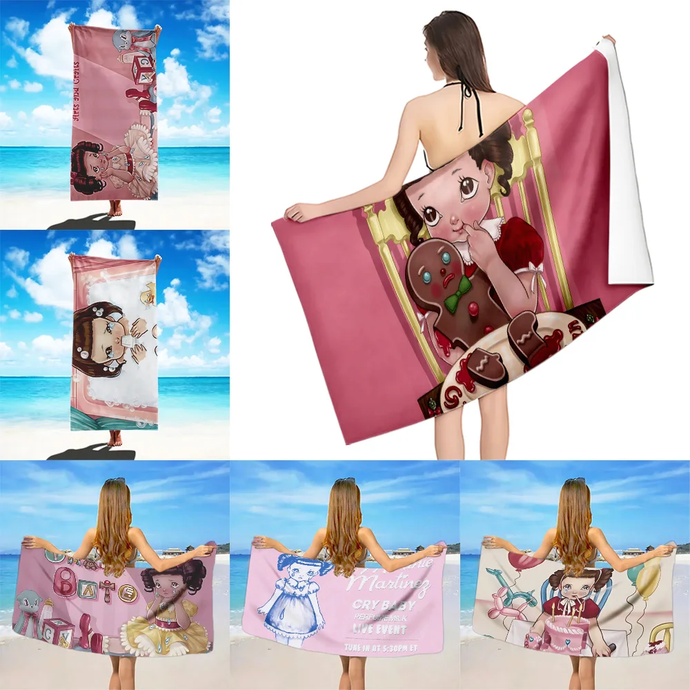 

C-Crying C-Child Beach Towel Microfiber Sand Free Quick Dry Soft Sandproof Pool Towels Gift for Women Travel Gym Shower Camping