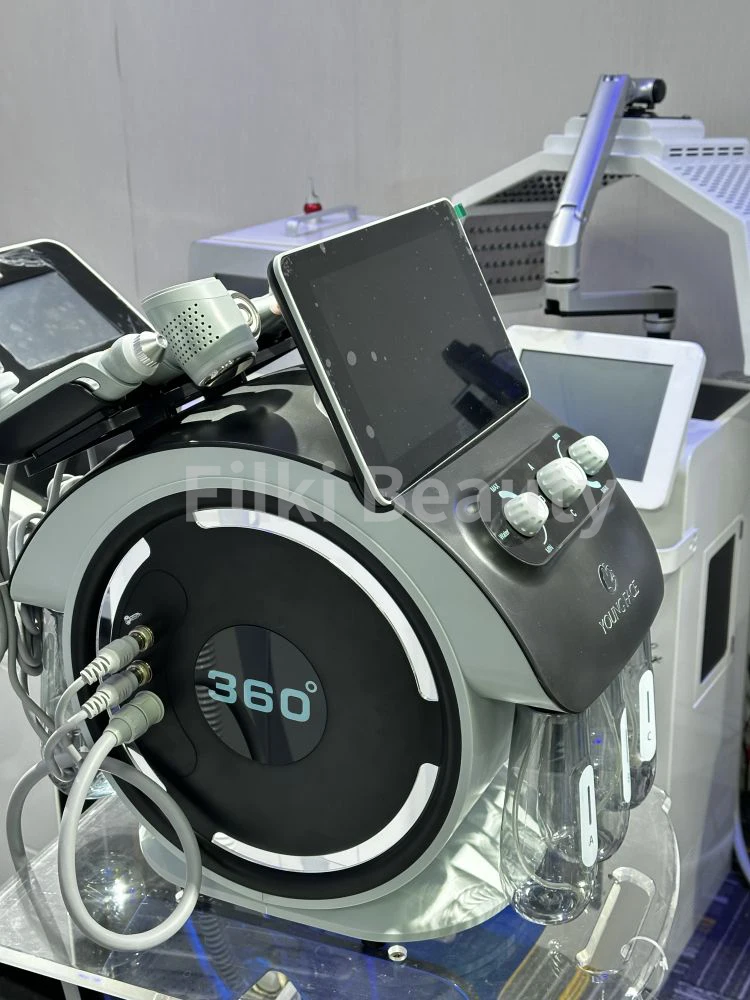 酸素と水素の泡を備えたマイクロダーマブレーションマシン,h2o2,6 in 1,ディープフェイシャルクレンジング,スパ機器