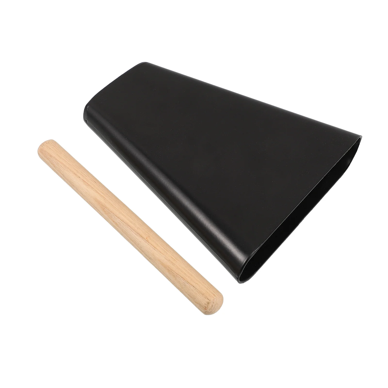 

1 Set Metal Cowbell For Drum Set Small Stage Performance Instrument Handheld Noise Maker Cheering Bell Music Beginner Kids Party