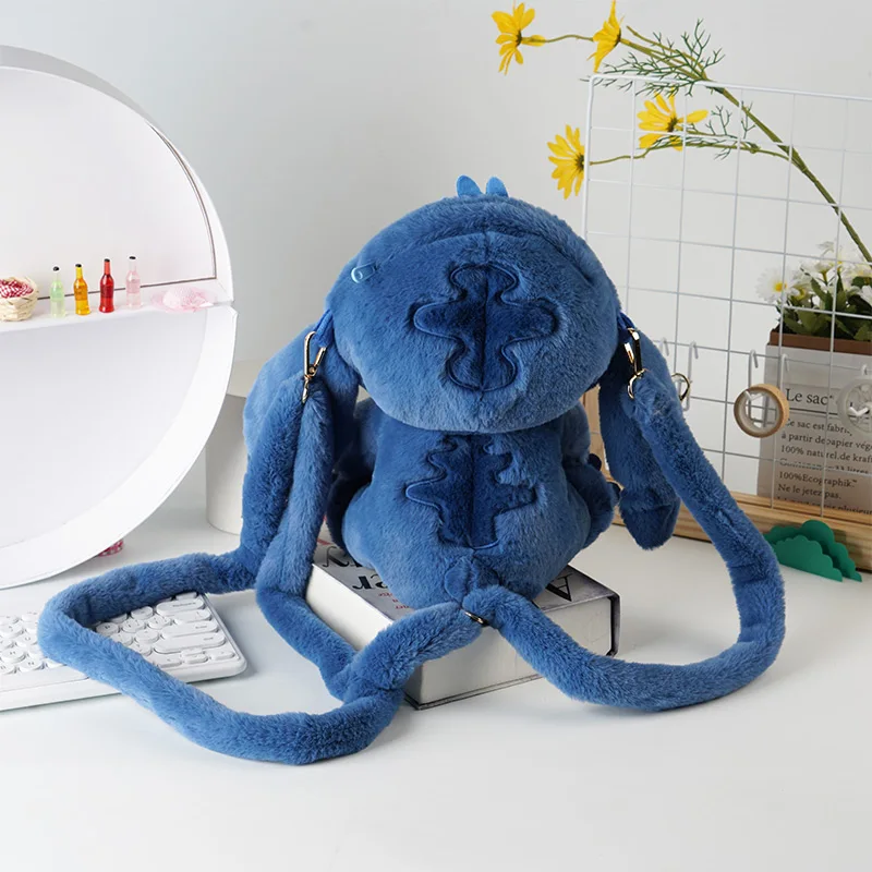 ディズニー本物の 28 センチメートルステッチエンジェルぬいぐるみ漫画 & かわいいリロ & スティッチぬいぐるみスロー枕人形バックパック誕生日プレゼント