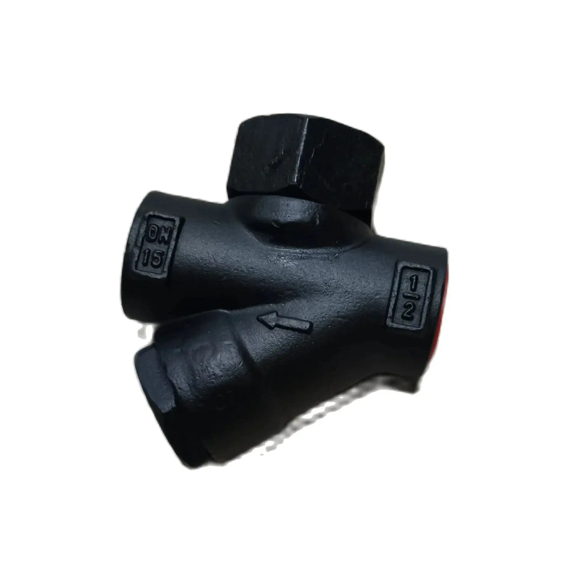 TD42 DN25 Thermodynamic Steam Trap Threaded Connection Y Type Carbon Steel Energy Conservation