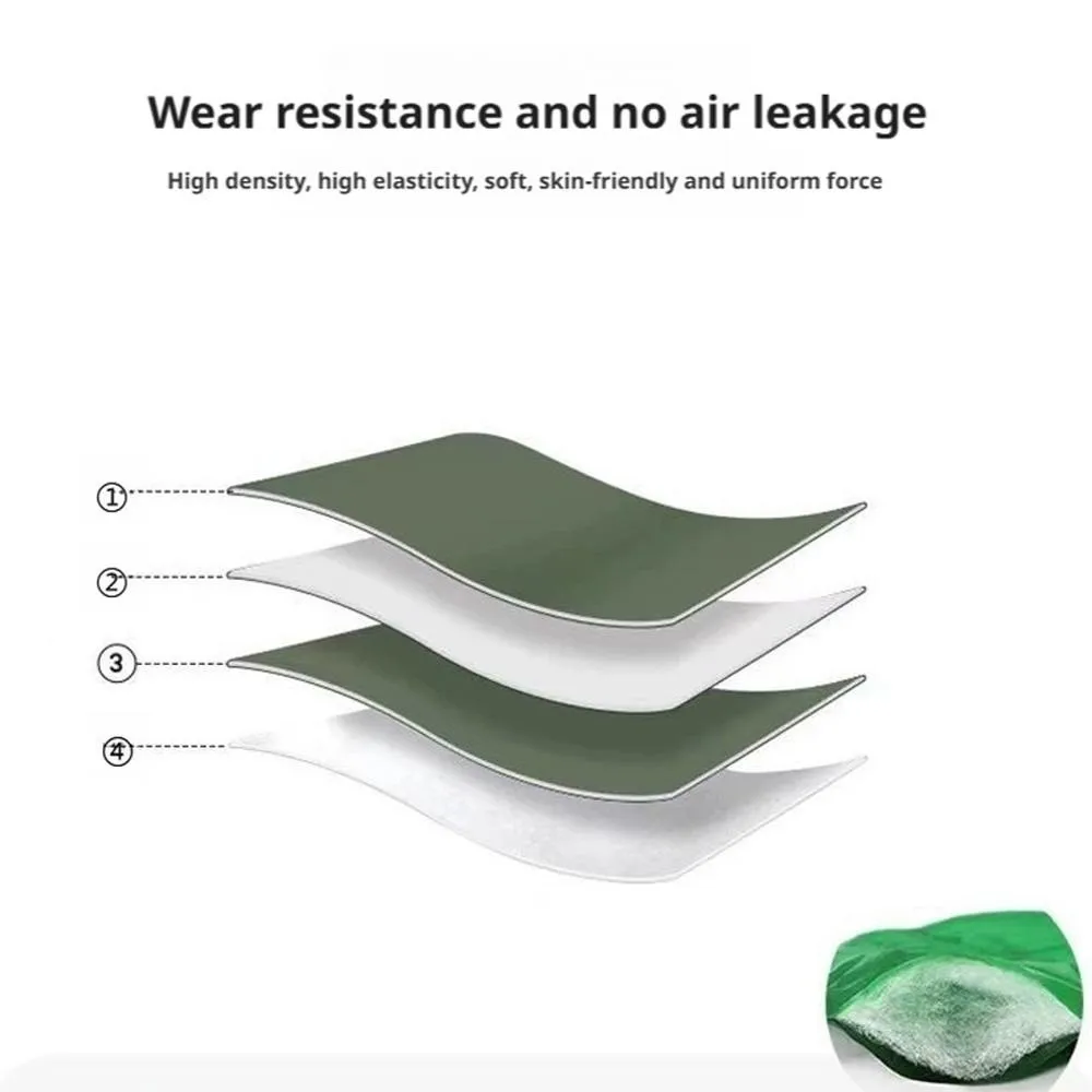 Portable Inflatable Seat Cushion Lightweight Waterproof Camping Chair Air Mat Quick Deflate Moisture Resistant Sitting Pad