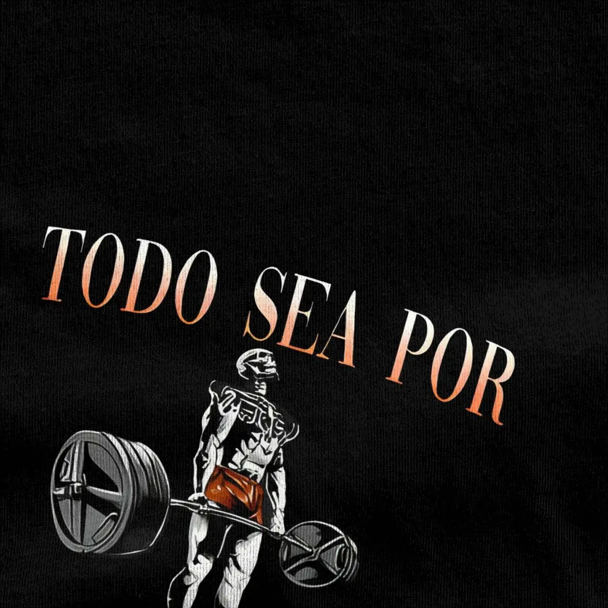 TODO SEA POR LAS SENORAS T-Shirt Men Y2K Funny Pure Cotton T Shirts Summer O Neck Harajuku Tees Casual Oversized Tops