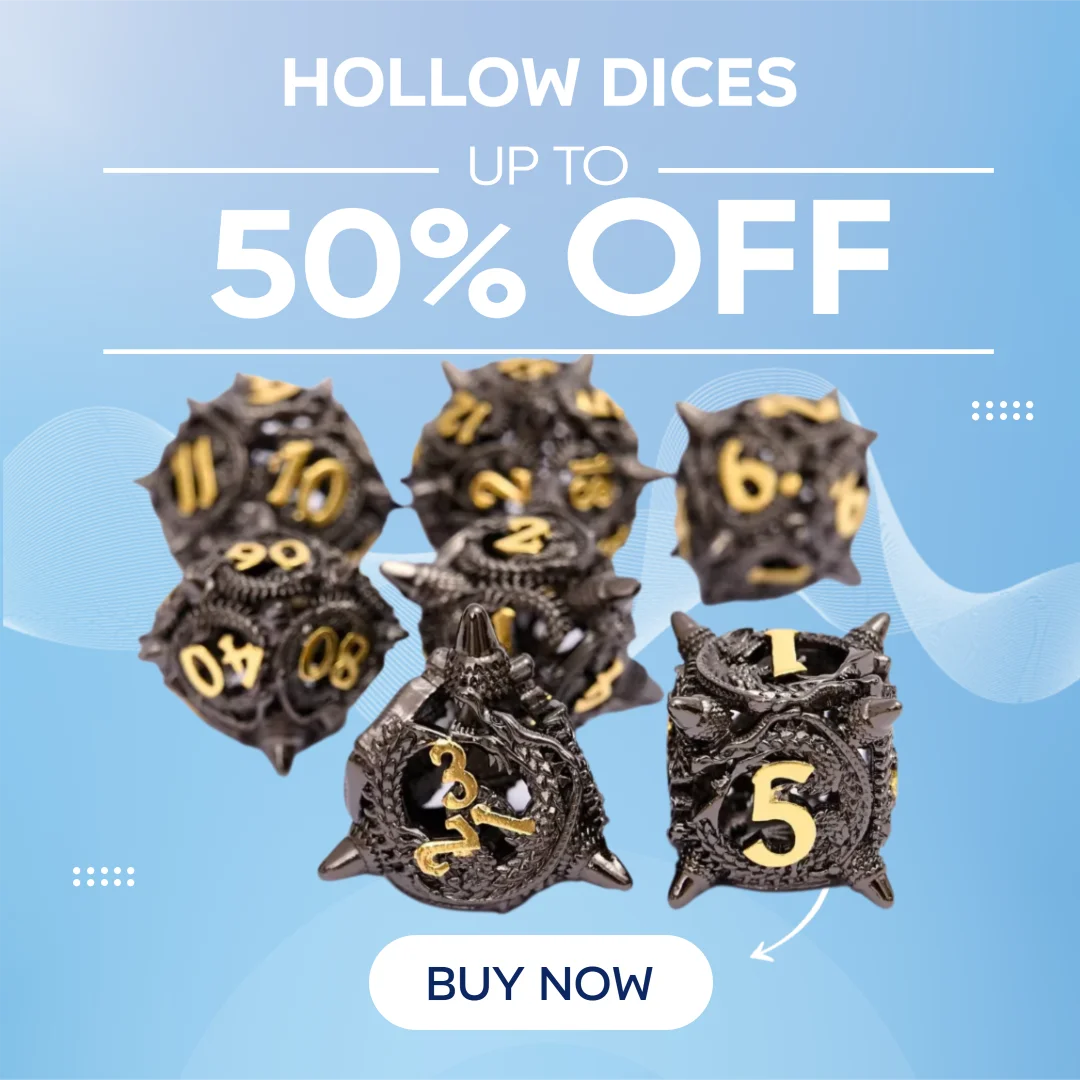 

Набор из 7 металлических кубиков Dragon DND для ролевых игр, многогранные кубики D20 D6 для Dungeons and Dragons RPG